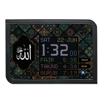 Azan Clock P3-C9 Persian Pattern